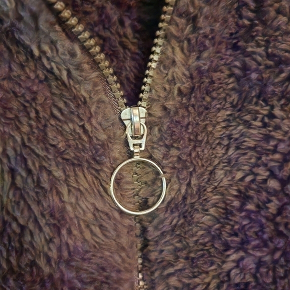 FLASH SALE 🔥 Ci Sono Olive Green Faux Fur Full Zip Jacket Sz 1X NWT - Picture 3 of 11